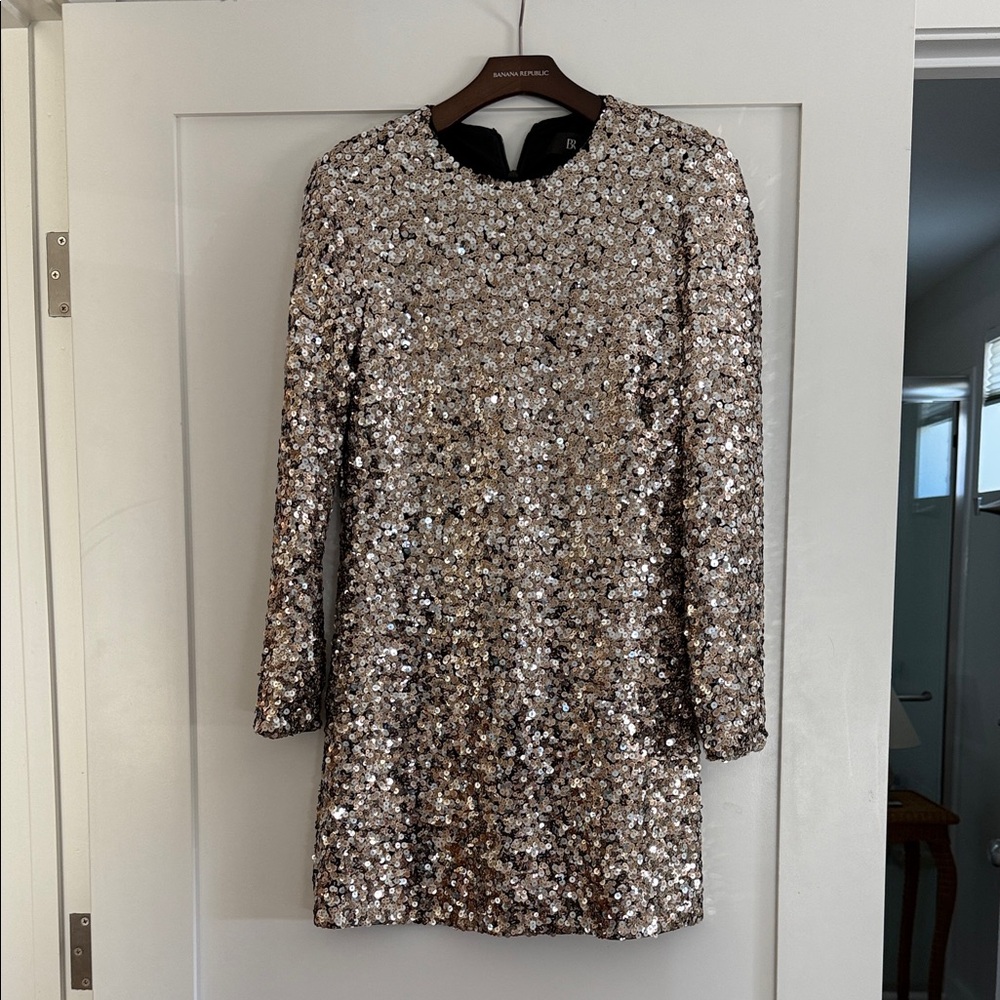 Banana Republic Sequin Minidress